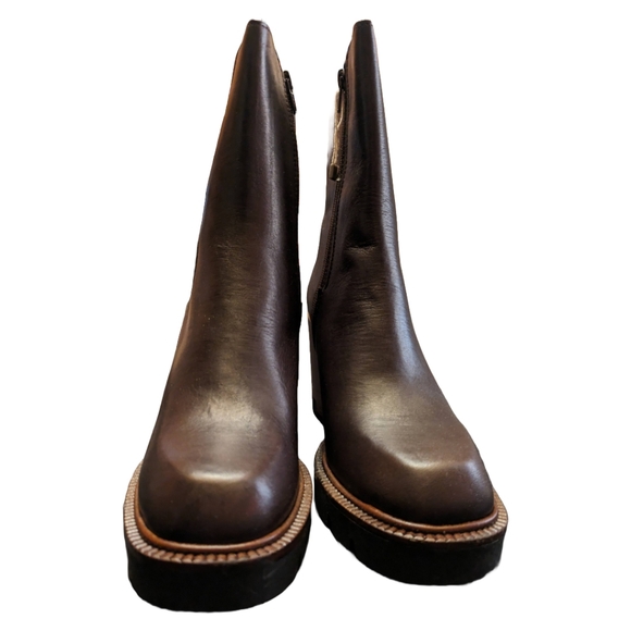 Made in Italy High Heel Chelsea Boots Sz 39 - Picture 3 of 7